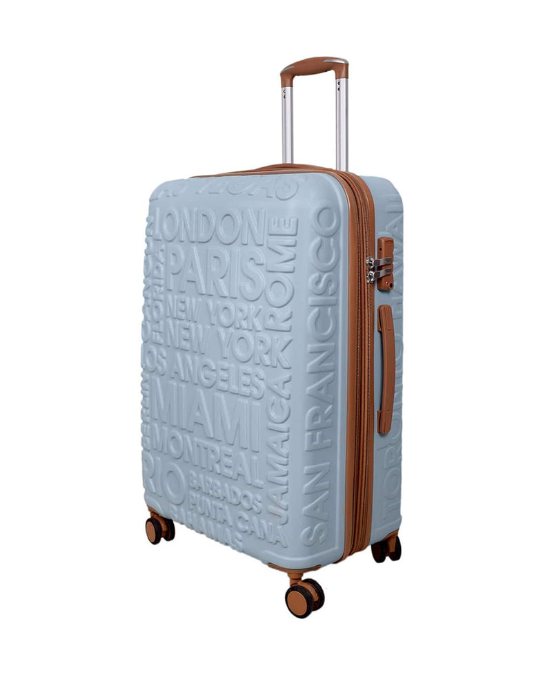 IT Luggage Destinations Hard Trolley Blue Large