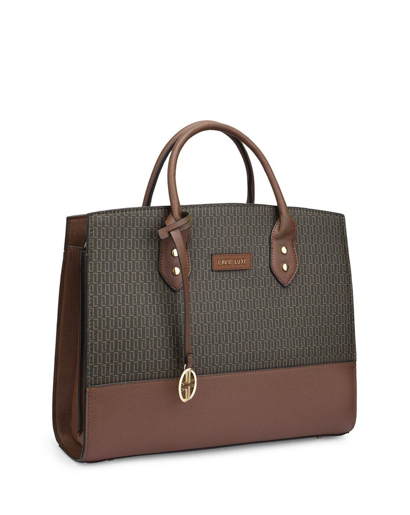 Lavie Luxe Ellon24 Satchel — Brown