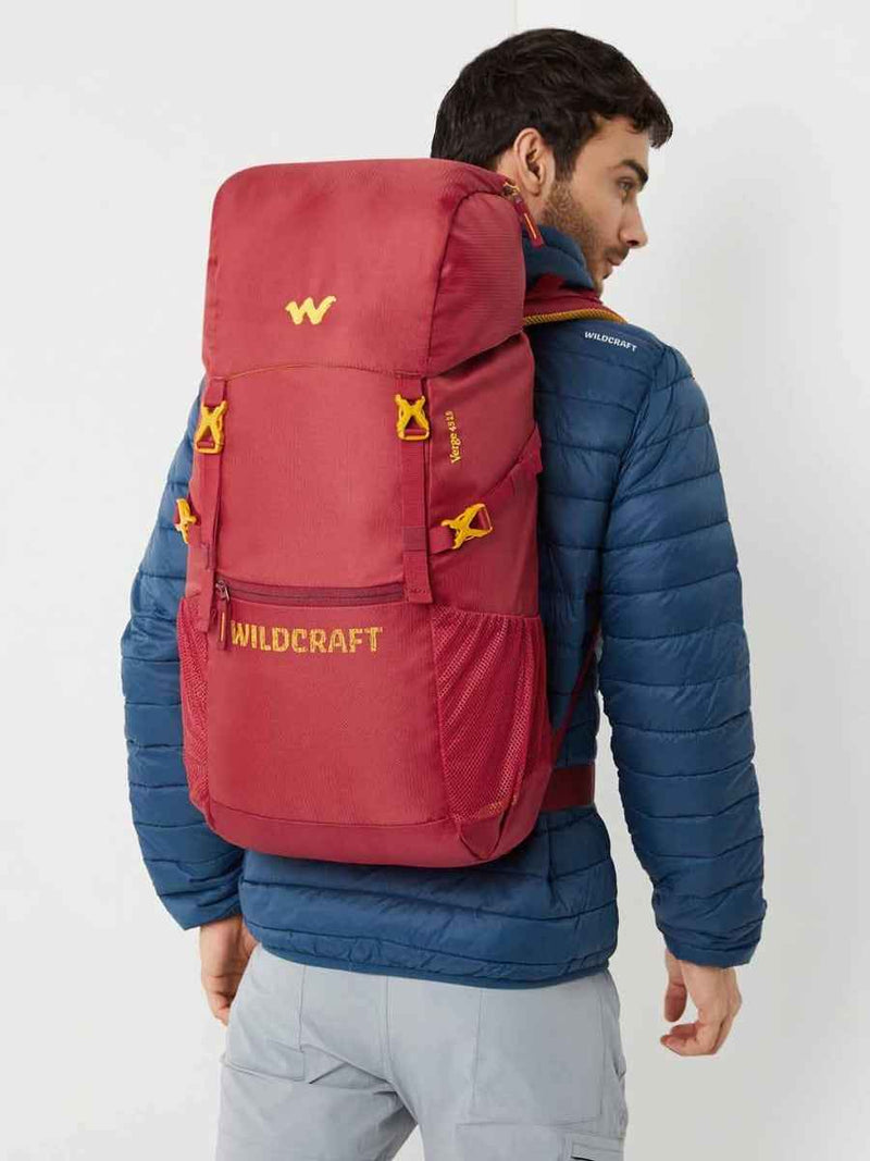 Wildcraft Verge 2 45 L Hiking Rucksack - Red