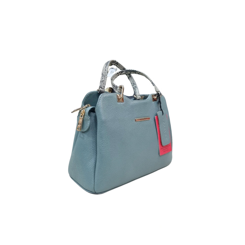 Carybu Leather Handbag — Women's Teal (Small)