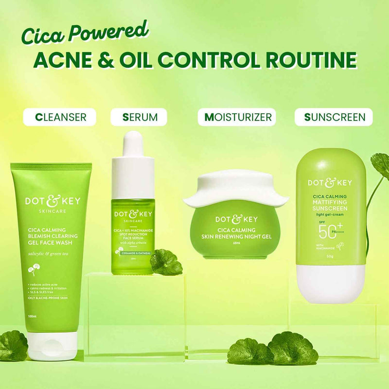 Dot & Key Super Cica & Salicylic Anti Acne Routine