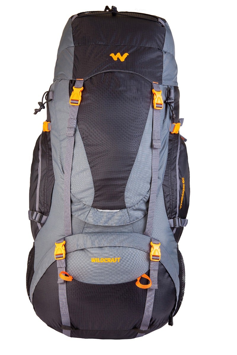 Wildcraft Trailblazer 60 L trekking rucksack in Black