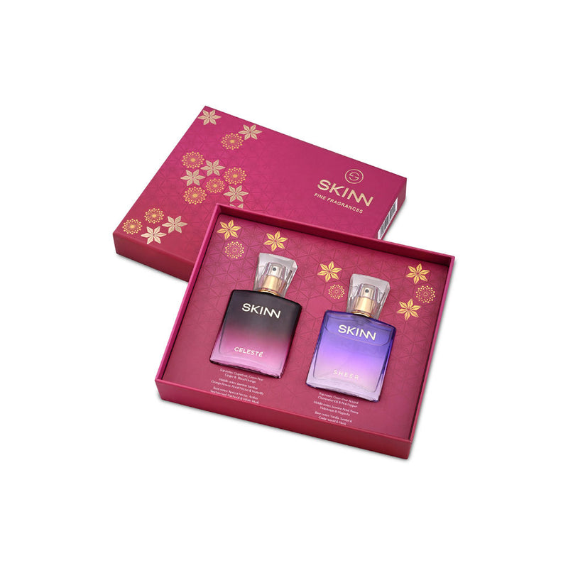 SKINN by Titan Women Celeste & Sheer Miniature EDP Gift Set - 25 ml Each - image 3 of 6 - Perfume