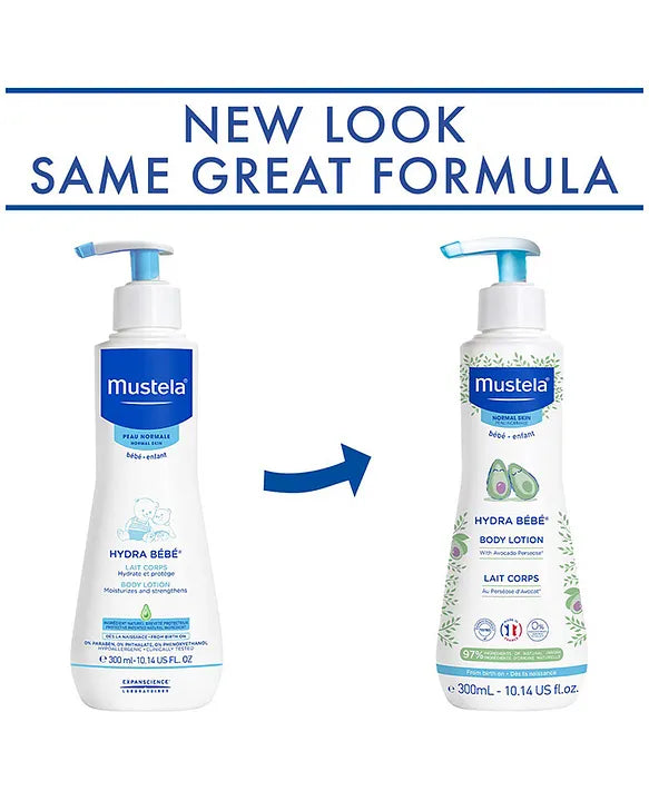 Mustela Baby Body Lotion 300ml - Hydrating Moisturizer for Normal Skin - image 3 of 7 - COSMETIC