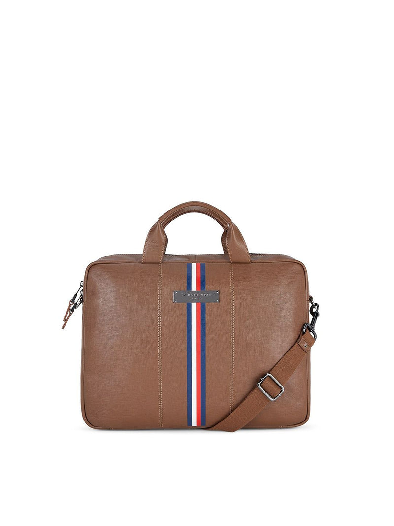 Tommy Hilfiger Westminster Tan Laptop Bag - image 1 of 6