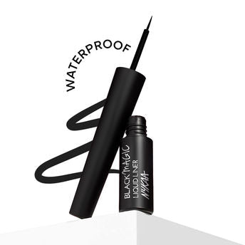 Nykaa Black Magic Liquid Eyeliner (Black) — front view