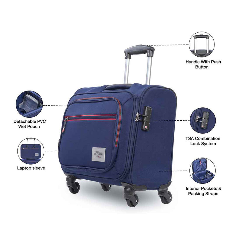 Tommy Hilfiger Taylor Overnighter Cabin Trolley Bag