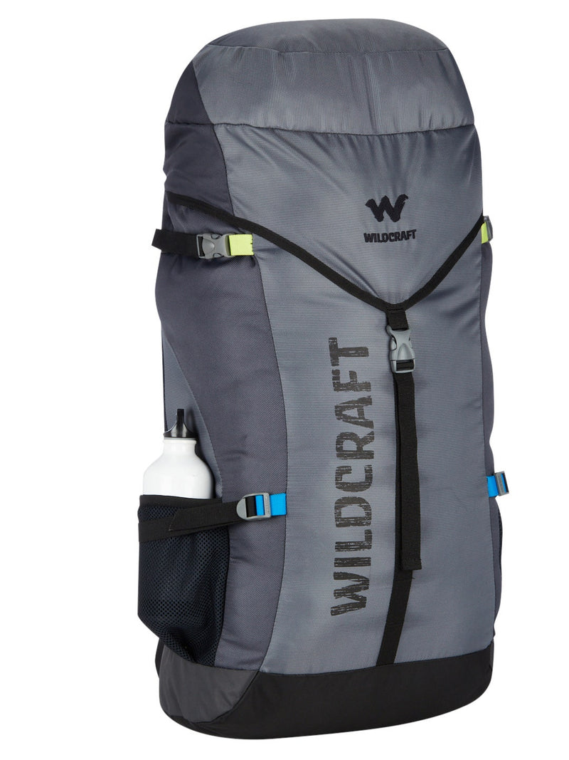 Wildcraft Flip Traveler 60 L rucksack in Grey - side view