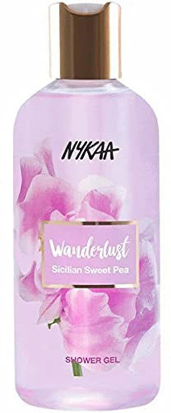 Nykaa Wanderlust Shower Gel — front view