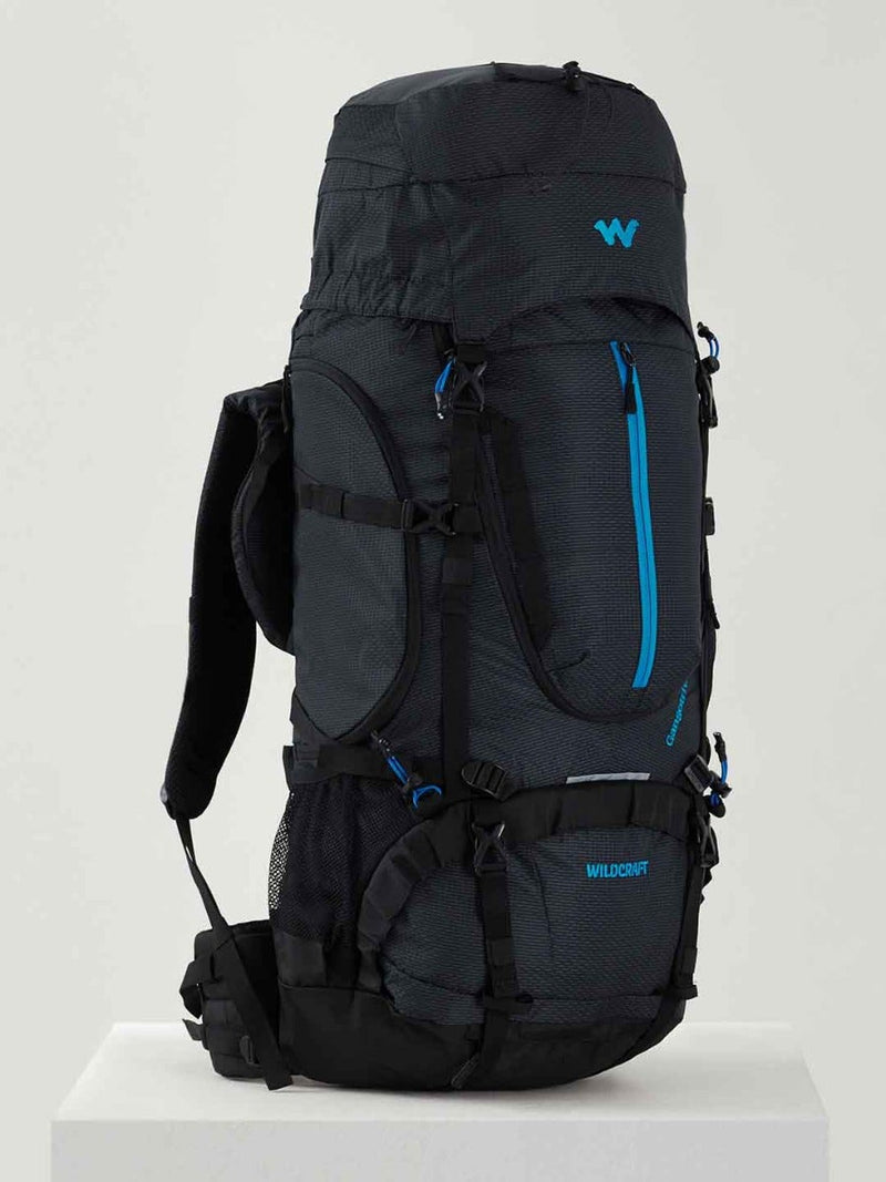 Wildcraft Gangotri 65 L rucksack in Black - Equilo back system