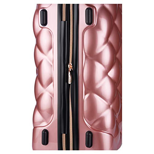 IT Luggage St. Tropez Rose Gold side