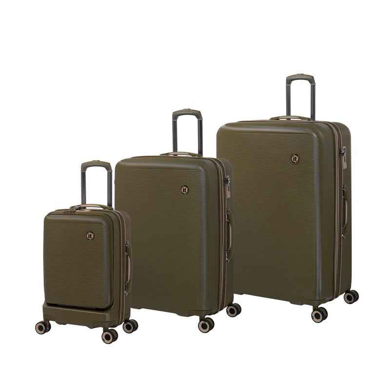 IT Luggage Rapidity Polycarbonate Trolley Set