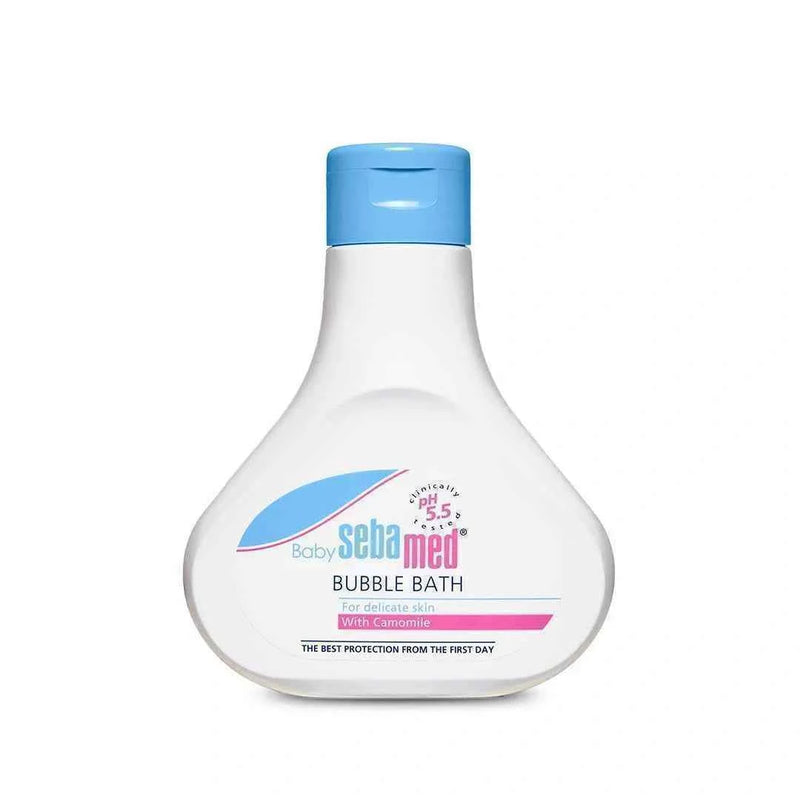Sebamed Bath Time Trio (Pack of 3) — Cleansing Bar 100g + Gentle Wash 200ml + Bubble Bath 200ml