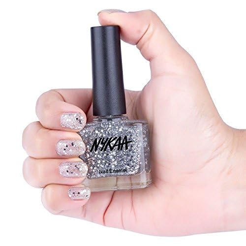 Nykaa Star Studded Glitter Top Coat — front view