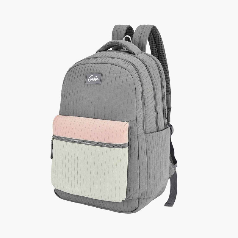 Genie Snuggle 36L Laptop Backpack With Raincover - Grey