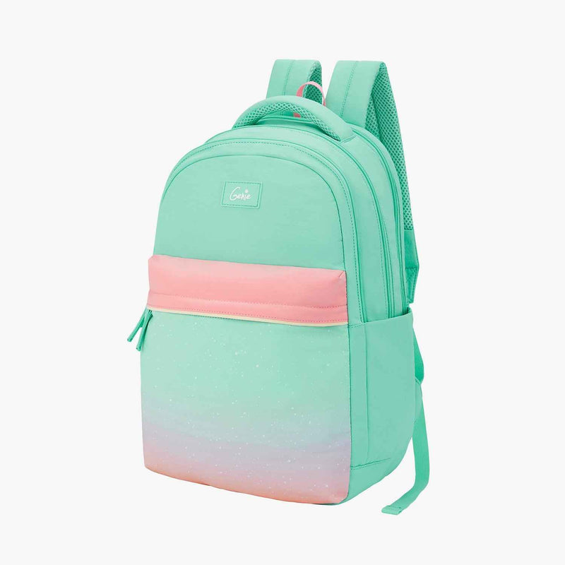 Genie Twinkle Dusk 27L School Backpack - Green