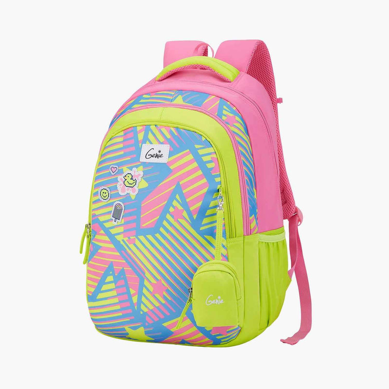 Genie Sparkit 36L School Backpack - Neon Green