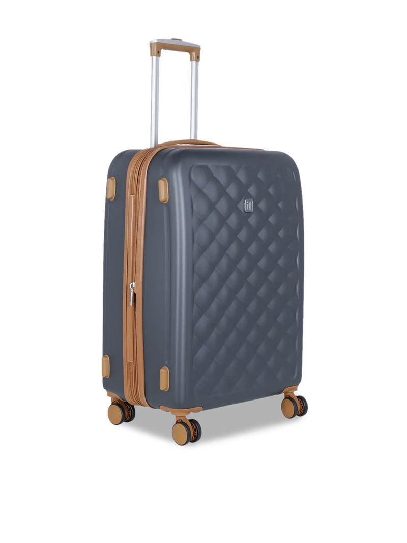 IT Luggage Fashionista Advanta Charcoal Grey Trolley Bag - image 2 of 5 - Luggage