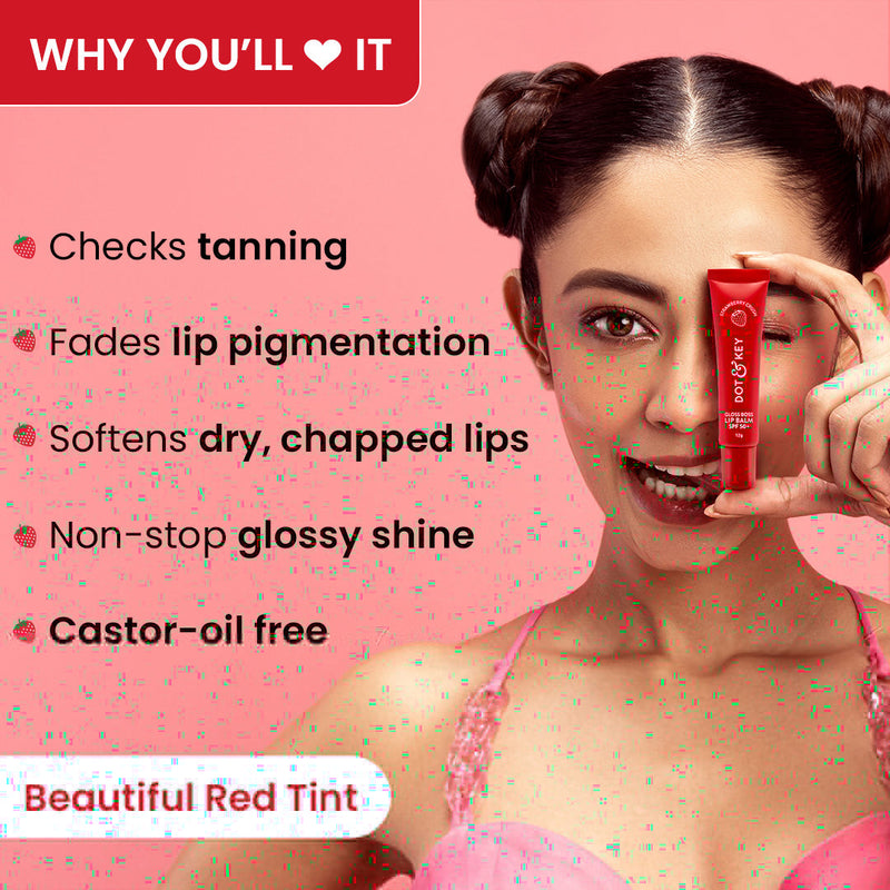 Dot & Key Vitamin C + E Gloss Boss Lip Balm ingredients