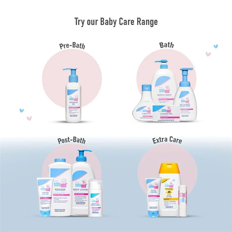 Sebamed Baby Powder 100g — talc-free with zinc oxide and allantoin