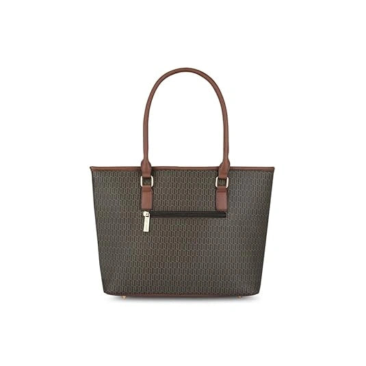 Lavie Luxe Mono Sherry Pro Satchel — Choco