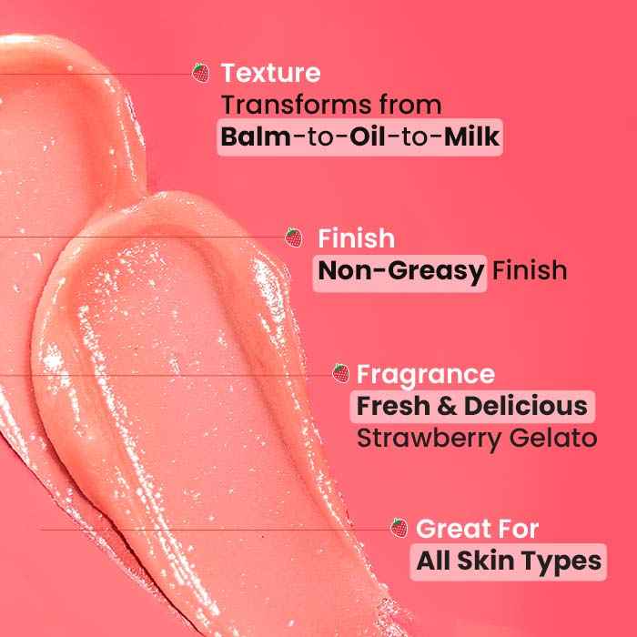 Dot & Key Strawberry Dew Cleansing Balm for Dewy Skin