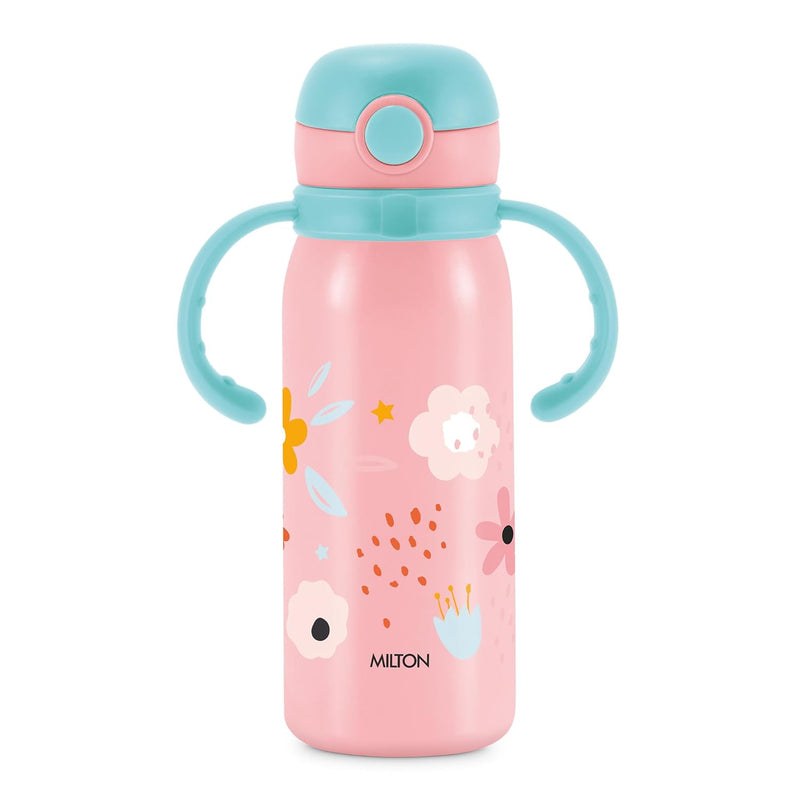 Milton Fountain Stainless Steel Kids Bottle — back view