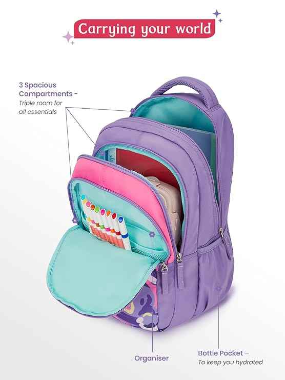 Genie Enchant School Bag - image 3 of 7 - Backpack