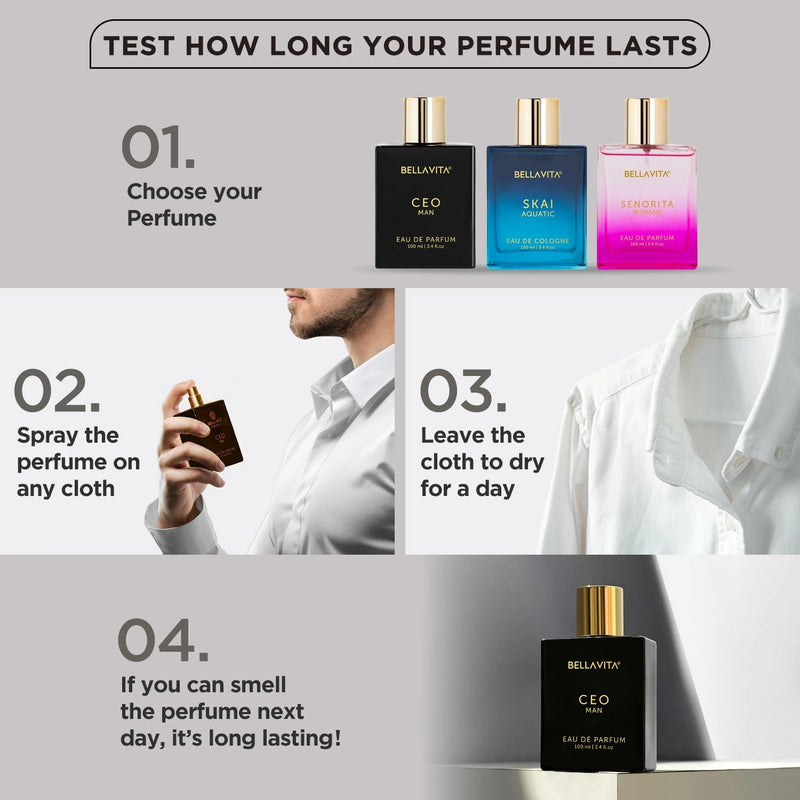 Bellavita Organic CEO Man Eau de Parfum