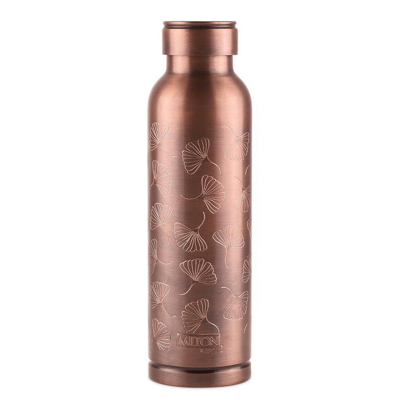 Milton Copper Swasth Designer Print Bottle 940ml — front view