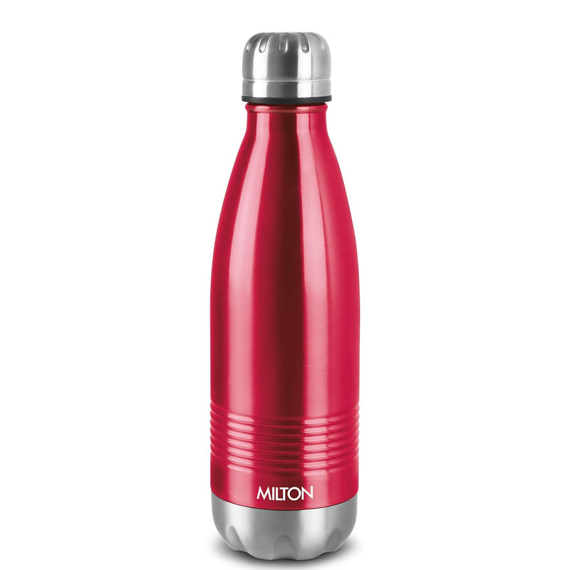 Milton Duo Deluxe Thermosteel Water Bottle — side view