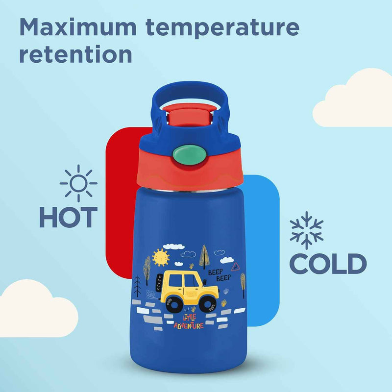 Milton Steel Insulated Spout Sipper Bottle