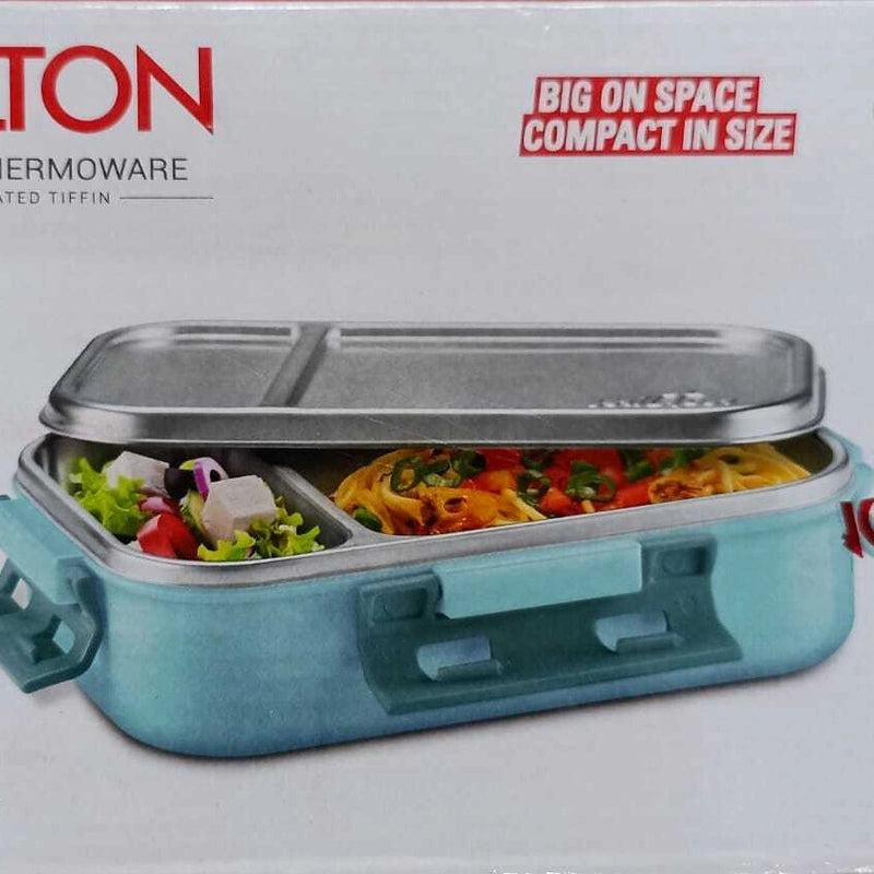 Milton Meal Max Stainless Steel Tiffin Box — front view