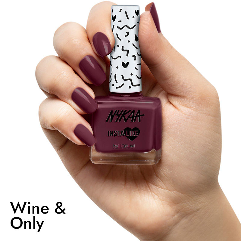 Nykaa Nail Enamel — front view