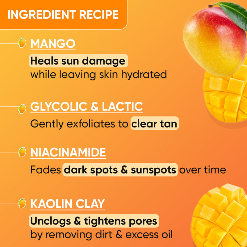 Dot & Key Mango Detan Clay Mask how to use