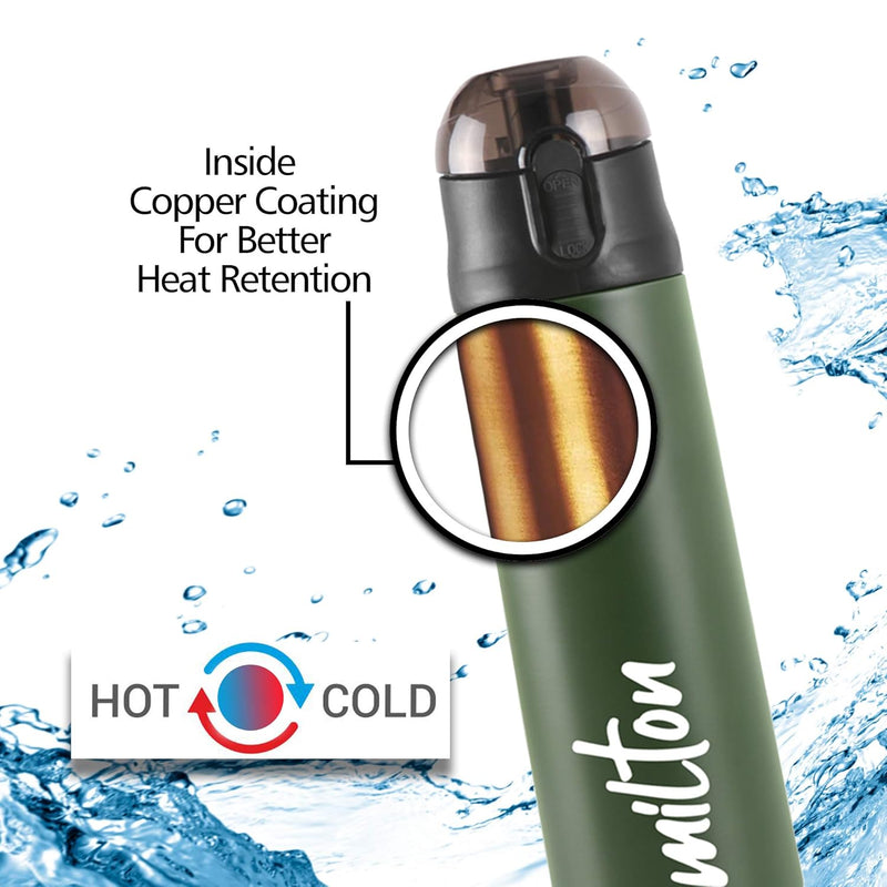 Milton New Crown 900 Thermosteel Water Bottle - image 2 of 5 - Water Bottle