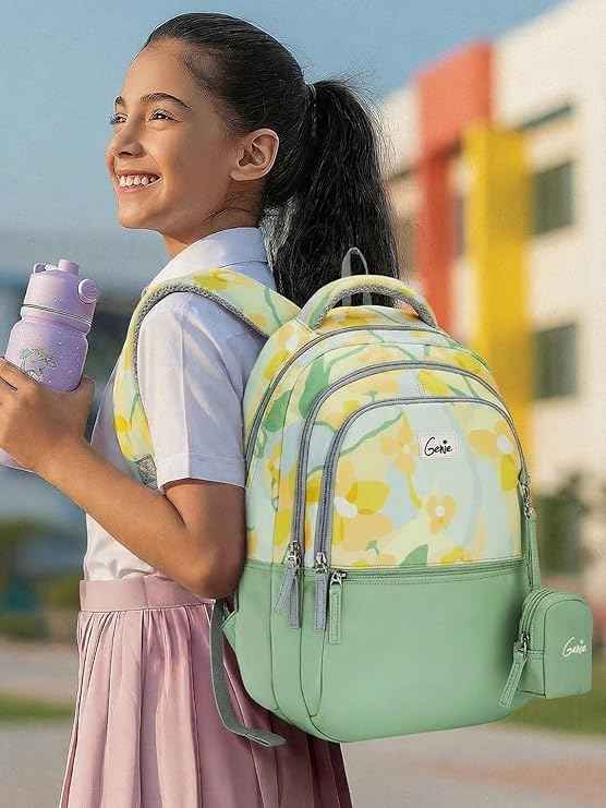 Genie Sunflora School Bag - image 2 of 6 - Backpack