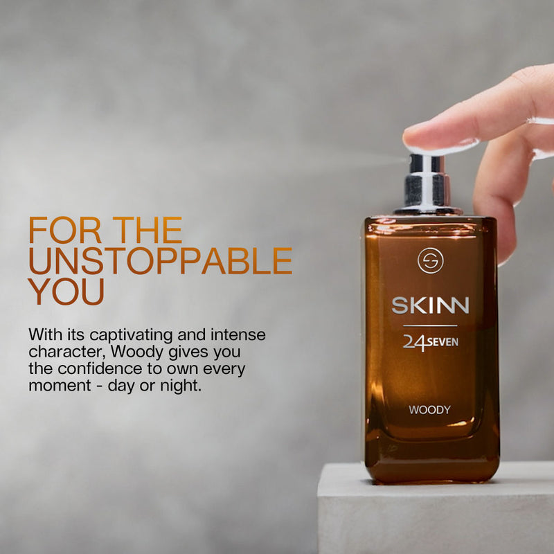Skinn 24Seven Woody Eau De Parfum For Him - image 4 of 5