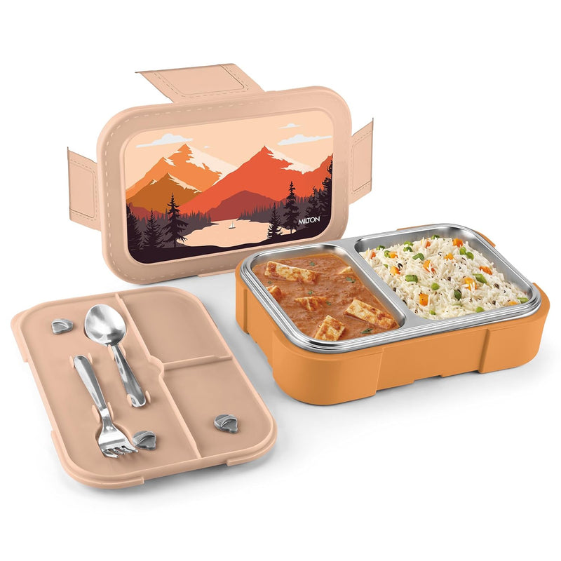 Milton Bravo 2 Steel Thermoware Lunchbox 650ml