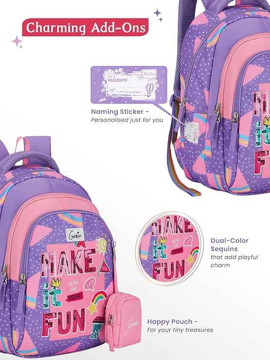 Genie Fun-Pop School Bag - image 4 of 6 - Backpack