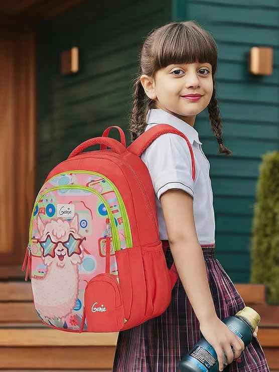 Genie Llama Drama School Bag - image 2 of 7 - Backpack