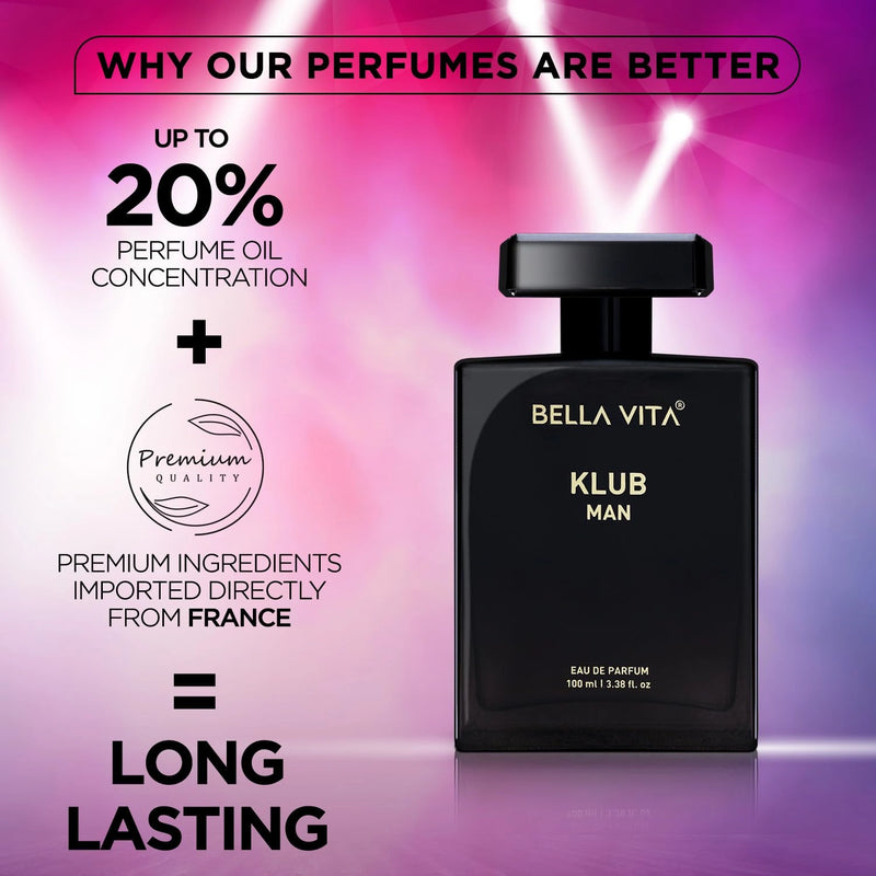 Bellavita Klub EDP — 100ml for Men