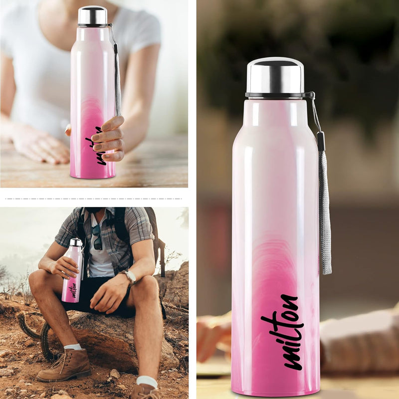 Milton Steel Marble Water Bottle
