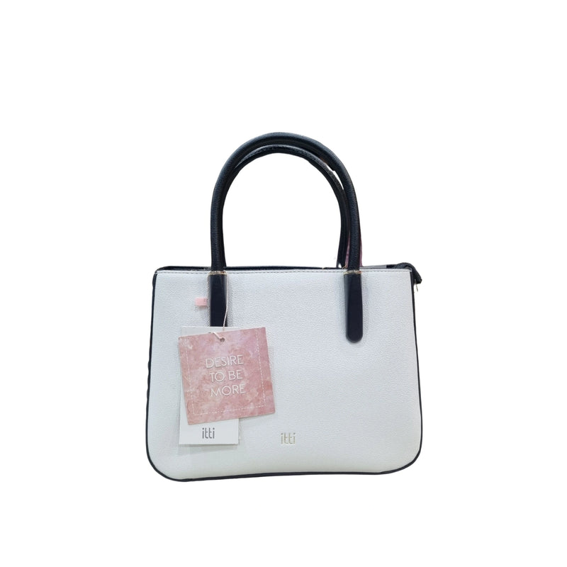 Itti Ladies Canvas Handbag LG — Women's White Bag