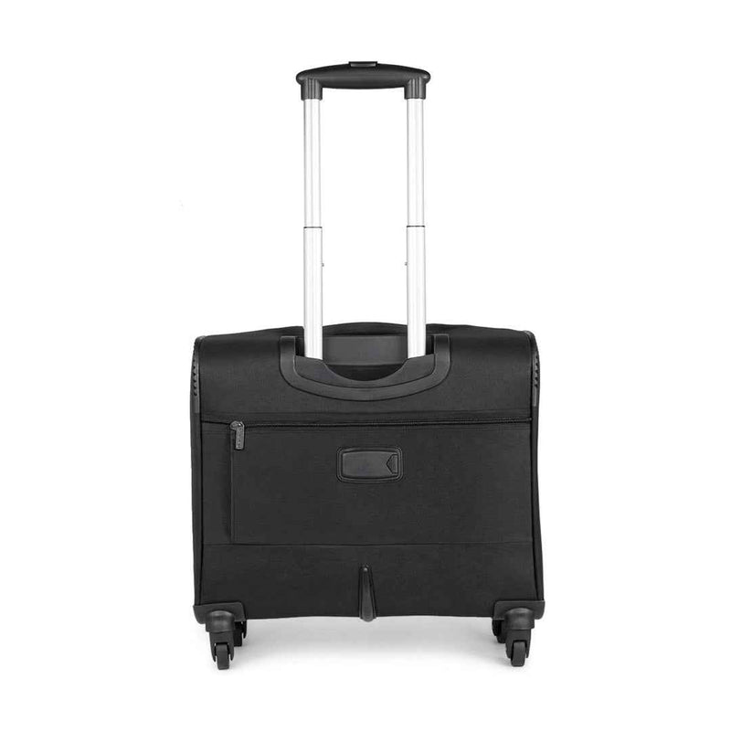 Tommy Hilfiger Planetary X Overnighter Soft Luggage in Black — back view