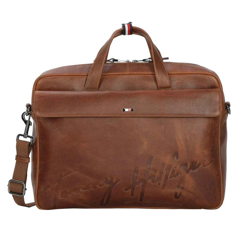 Tommy Hilfiger Premium Leather Line Ryker Business Case - image 4 of 7 - Briefcases