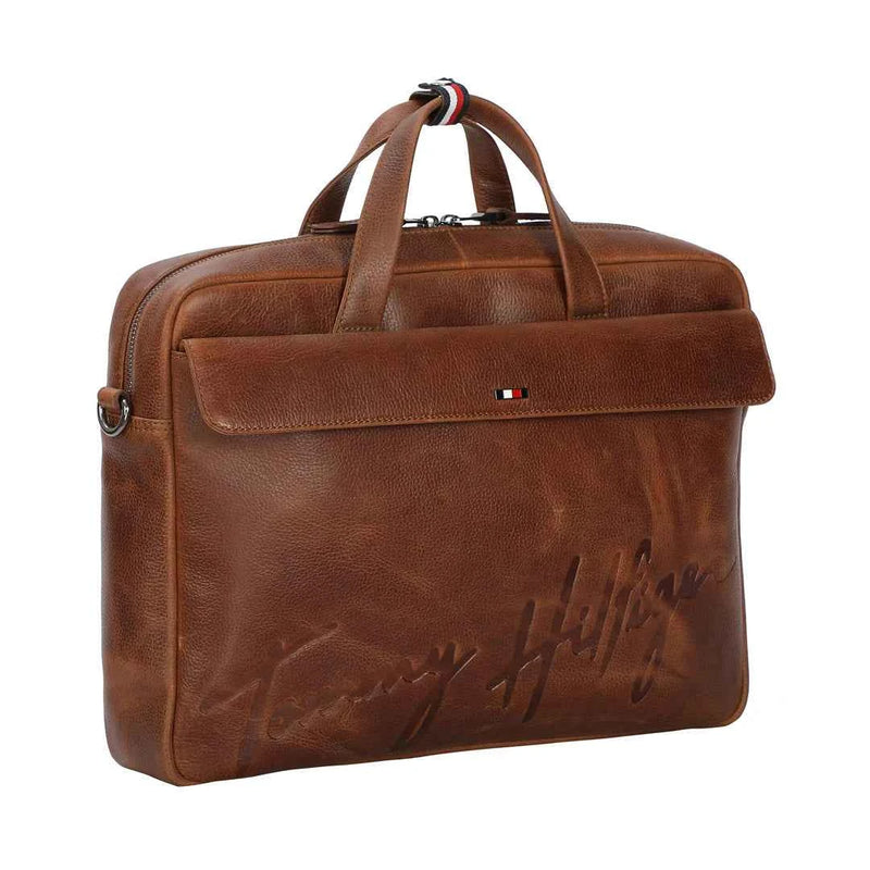 Tommy Hilfiger Premium Leather Line Ryker Business Case - image 2 of 7 - Briefcases