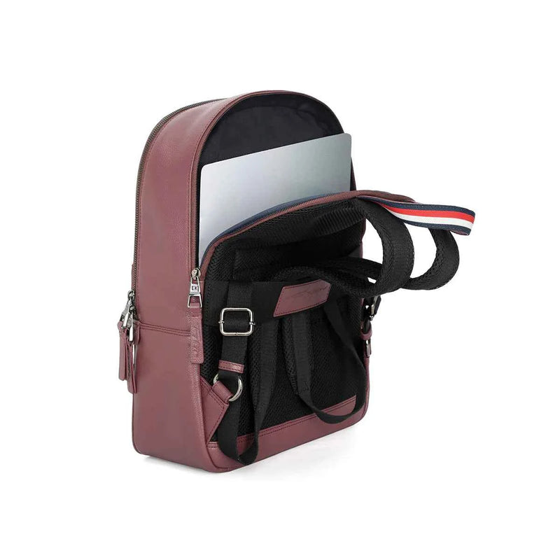 Tommy Hilfiger Premium Leather Line Time-square Laptop Backpack - image 4 of 7 - Backpacks