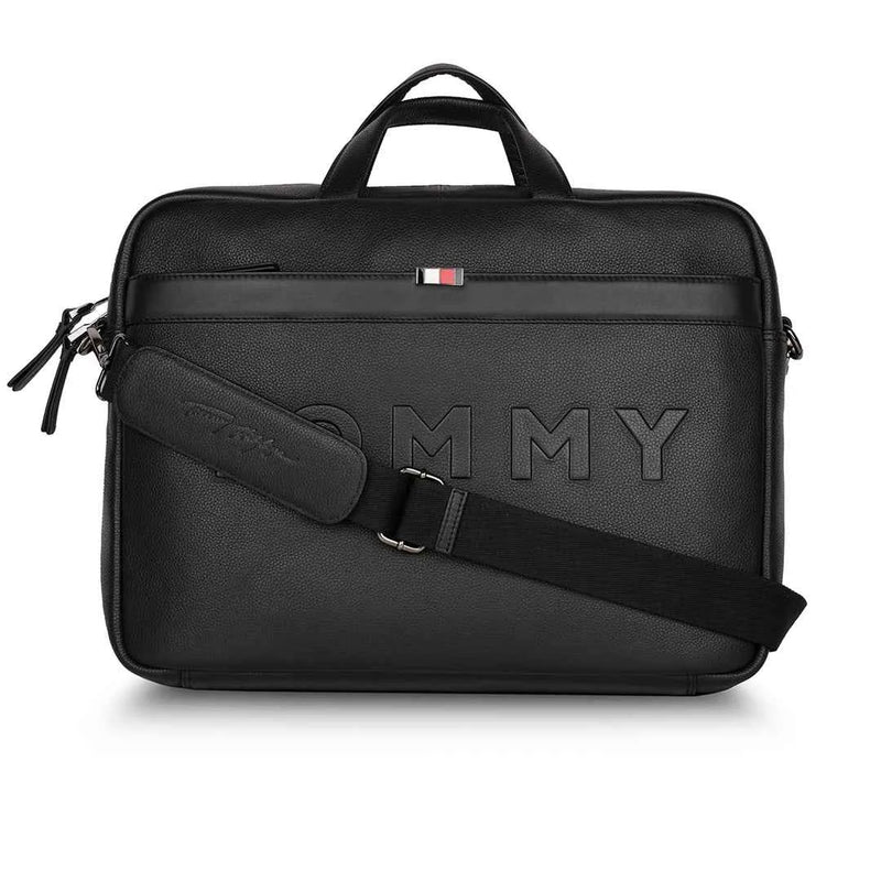 Tommy Hilfiger Premium Leather Line Galveston Business Case - image 4 of 23 - Briefcases