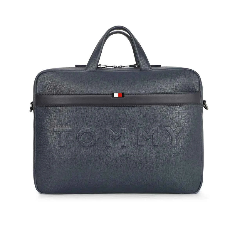 Tommy Hilfiger Premium Leather Line Galveston Business Case - image 2 of 23 - Briefcases